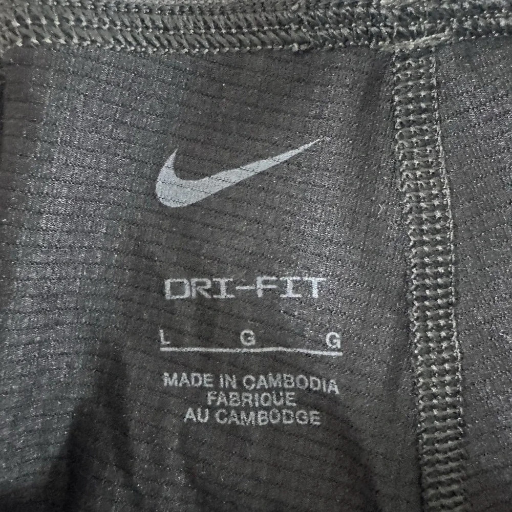 Nike Pro Compression Leggings Mens L Black Dri-FIT Athletic Running Base Layer